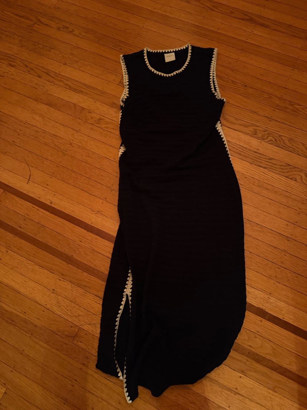 Varley Dwight Tank Knit Midi Dress